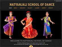 Tablet Screenshot of natyanjali.org